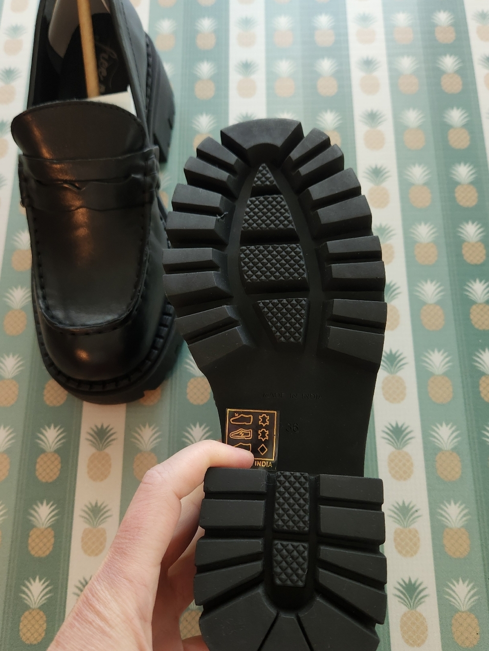 Free People Lyra Lug Sole Loafer - Picture 6 of 6